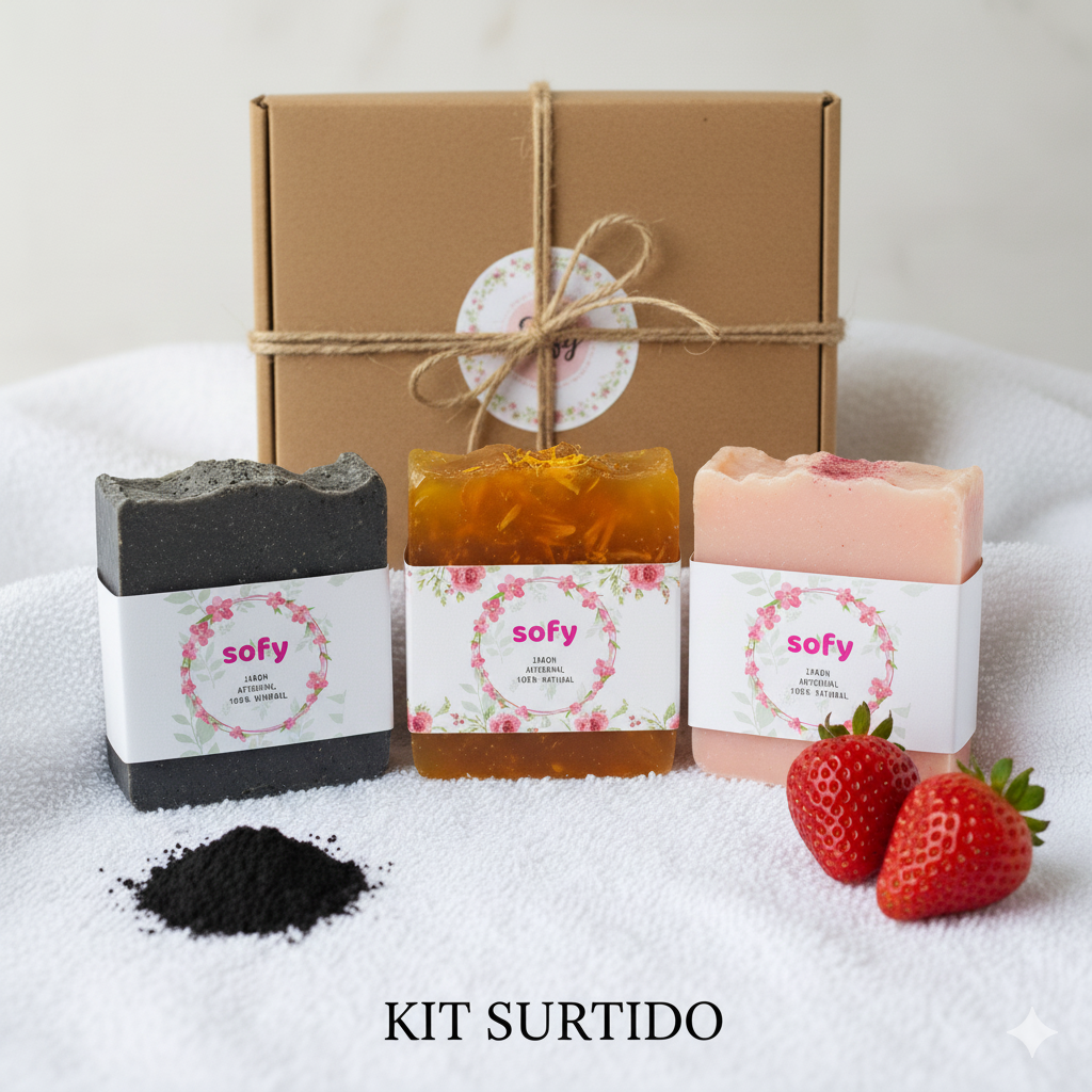 Kit 3 Jabones Surtidos