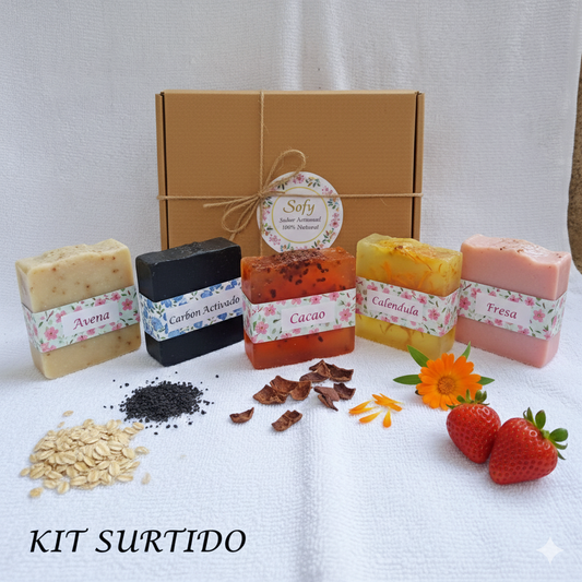 Kit 5 Jabones Surtidos